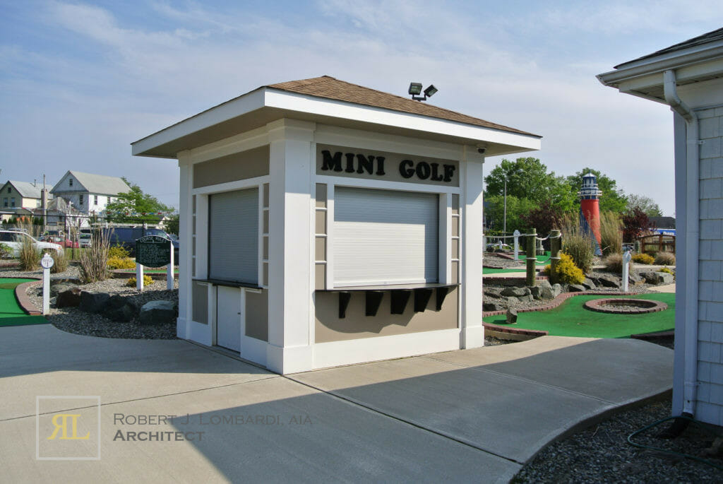 Miniature Golf Course Booth