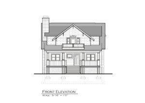 New Bedford Road Front Elevation