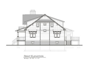 New Bedford Road Right Elevation