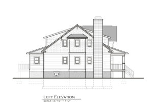 New Bedford Road Left Elevation